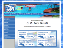 Tablet Screenshot of br-pool.at